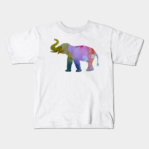 Elephant Kids T-Shirt by BittenByErmines